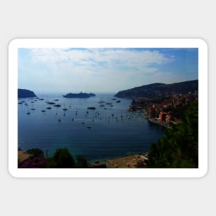 Villefranche  Bay Sticker